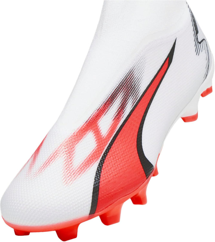 PUMA Herren Ultra Match+ Ll Fg/Ag Fussballschuh 44.5 EU Puma White Puma Black Fire Orchid, 44.5 EU P