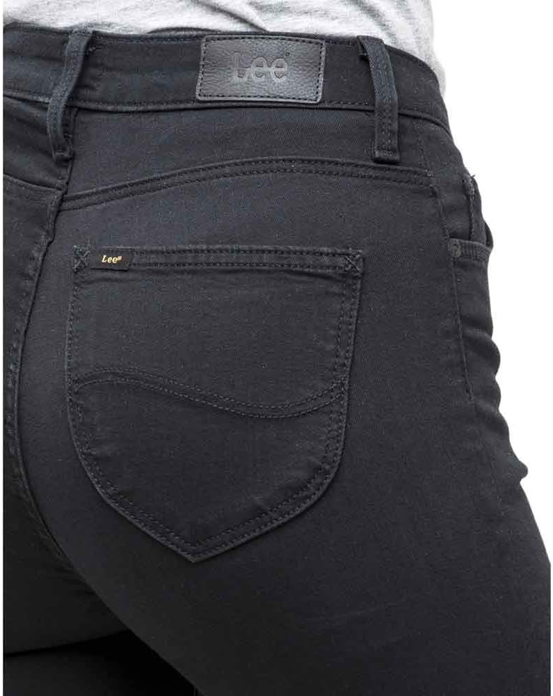 Lee Damen Scarlett Jeans' Jeans 24W / 31L Black Rinse, 24W / 31L Black Rinse