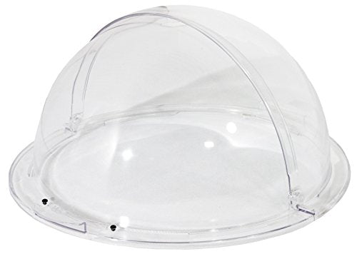 Rolltop Abdeckhaube, rund, aus glasklarem Polycarbonat, geeignet für Chafing Dishes mit Ø 40 cm, seh