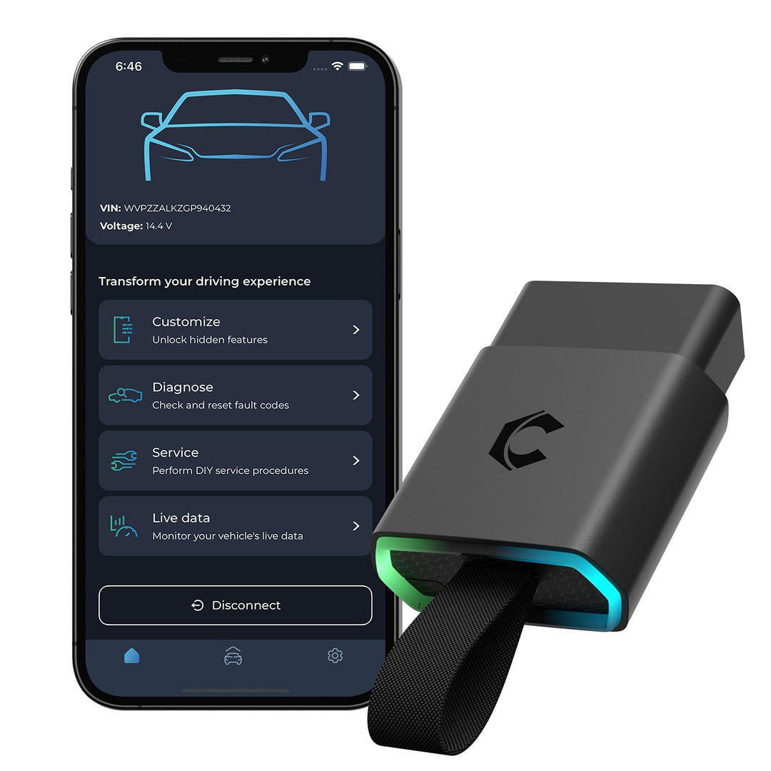 CARISTA EVO- Bluetooth Adapter: Diagnose, Anpassung, Wartung, Live-Daten, Carista EVO
