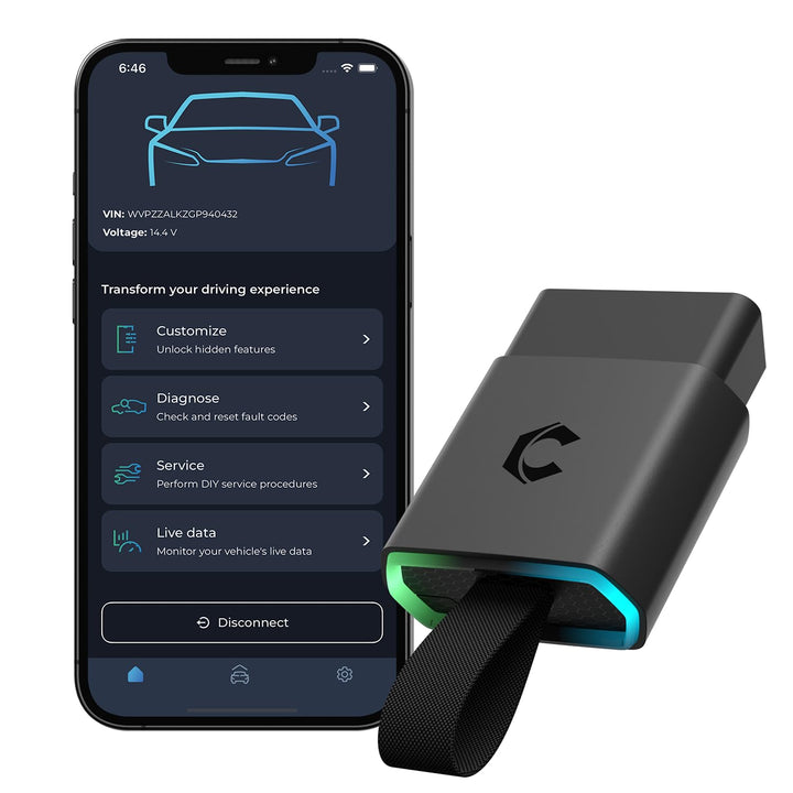 CARISTA EVO- Bluetooth Adapter: Diagnose, Anpassung, Wartung, Live-Daten, Carista EVO