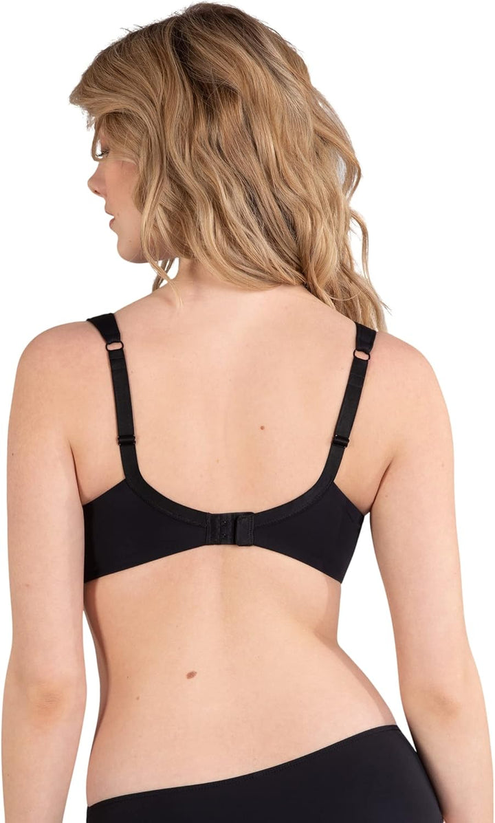 Naturana BH Damen ohne Bügel Cup A-D 100% Angenehm Dank extra Softer Schalen I BH ohne Bügel mit nah