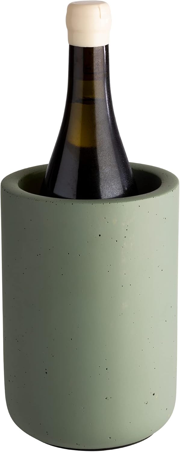 APS Flaschenkühler ELEMENT aus Beton - mit möbelschonender Unterseite - für 0,7-1,5 Liter-Flaschen -