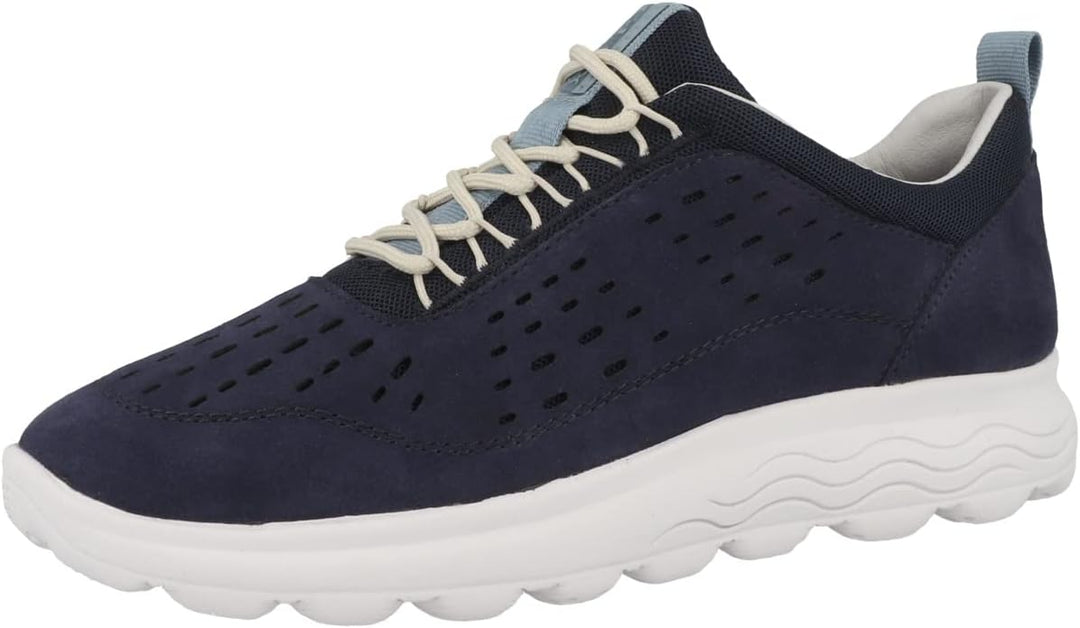 Geox Mädchen D Spherica Sneaker 40 EU Navy, 40 EU Navy