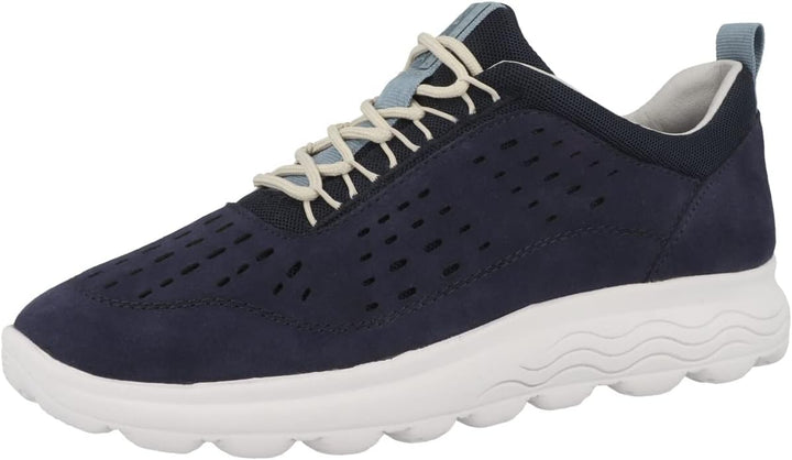 Geox Mädchen D Spherica Sneaker 40 EU Navy, 40 EU Navy