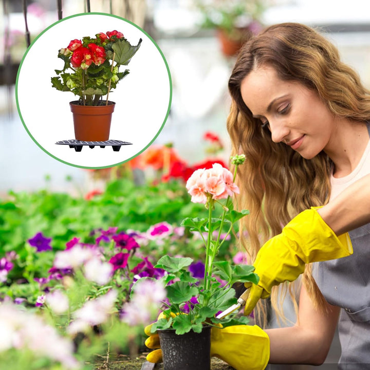 mumisuto Topfpflanzen Ständer, 6 Stück Blumentopf Ständer Pflanzenständer Grosser Pflanzgefässhalter