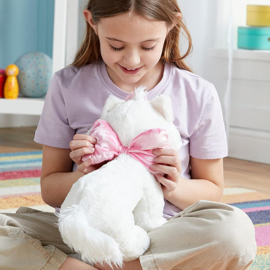 Disney Store Offizielles mittelgrosses Kuscheltier von Marie für Kinder, Aristocats, 32 cm Klassisch