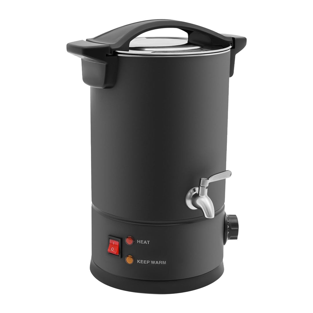 Wachsschmelzofen, 8 l, 1800 W, elektrischer Wachsschmelzer mit Thermostat 30 – 110 °C, Wachsschmelzm