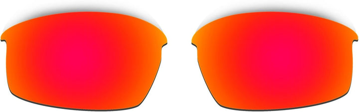 HKUCO Plus Mens Replacement Lenses For Oakley Bottlecap Sunglasses Red/Black Polarized