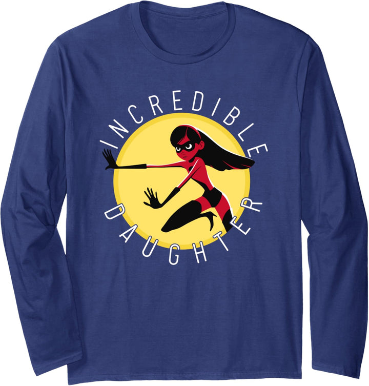 Disney Pixar Incredibles 2 Violet Incredibles Daughter Langarmshirt