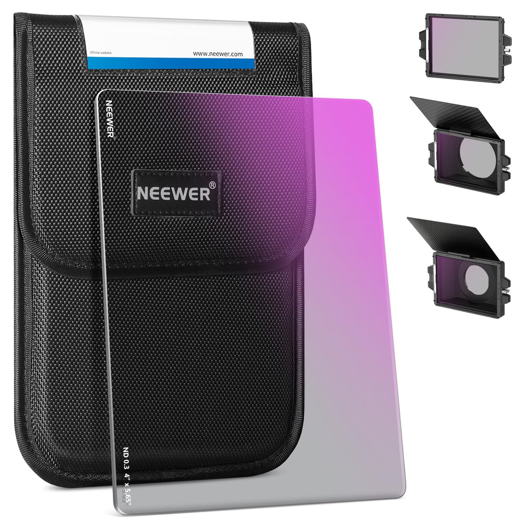 NEEWER ND0,3 (1 Stop) quadratischer ND Filter, 4 x 5,65Zoll, doppelseitiger 30 Multi Nano beschichte