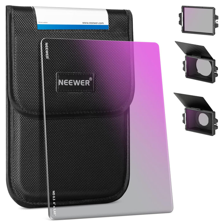 NEEWER ND0,3 (1 Stop) quadratischer ND Filter, 4 x 5,65Zoll, doppelseitiger 30 Multi Nano beschichte