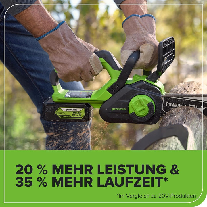 Greenworks 24V Akku - Greenworks wiederaufladbarer, leistungsstarker Akku für alle 24V Gartengeräte,