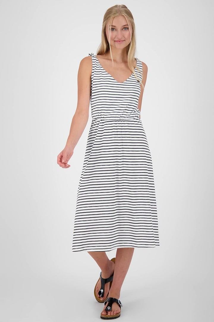 ALIFE and Kickin MelinaAK Dress – Damen Jerseykleid Knielang – Bequem & Stylisch für Alltag & Freize