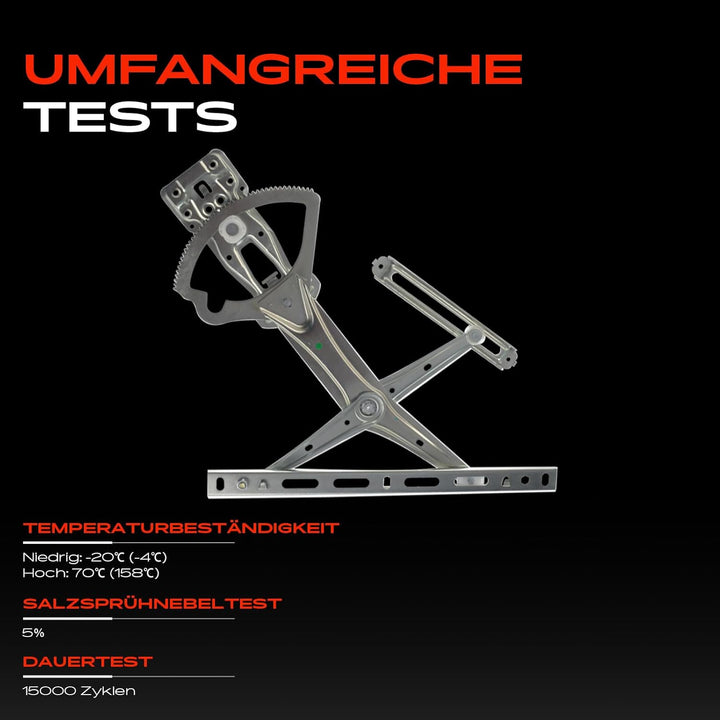 Frankberg Fensterheber Ohne Motor Vorne Links Kompatibel mit CLK C208 A208 200 230 320 430 55AMG Cou