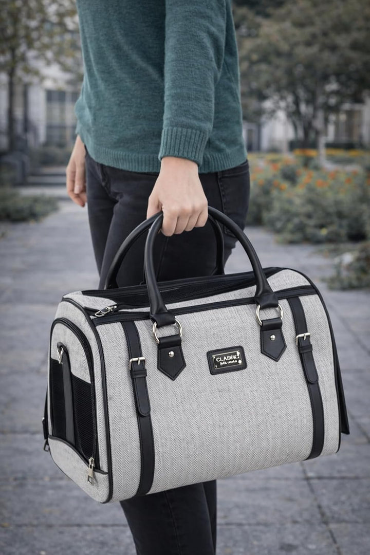 Flamingo F Transporttasche CILOU 1 hellgrau 37 x 24 x 31 cm Grau Medium, Grau Medium