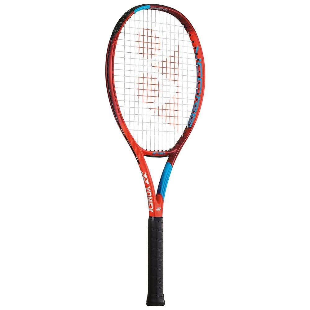 Yonex New Vcore Feel Tango Red besaitet 250g Tennisschläger Rot - Blau Griffstärke 1, 1