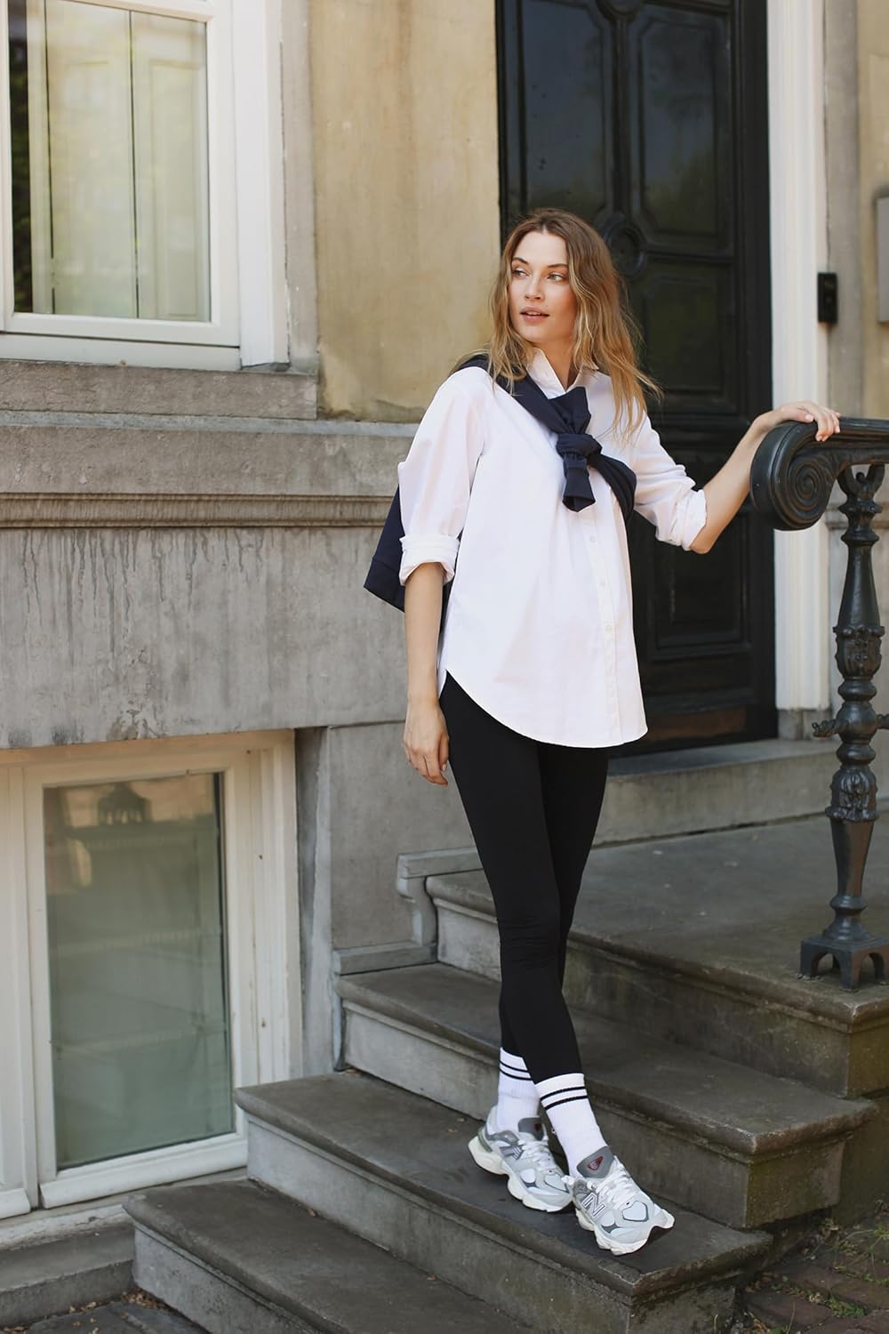 Noppies Damen Arles Nursing Blouse Ls Bluse M Optical White - P175, M Optical White - P175