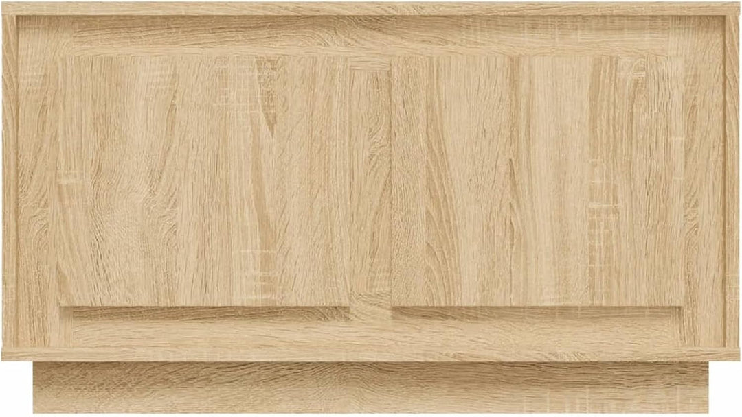 Tidyard TV Schrank mit 2 Fächern Versehen Lowboard Fernsehtisch Fernsehschrank TV Möbel Holzwerkstof