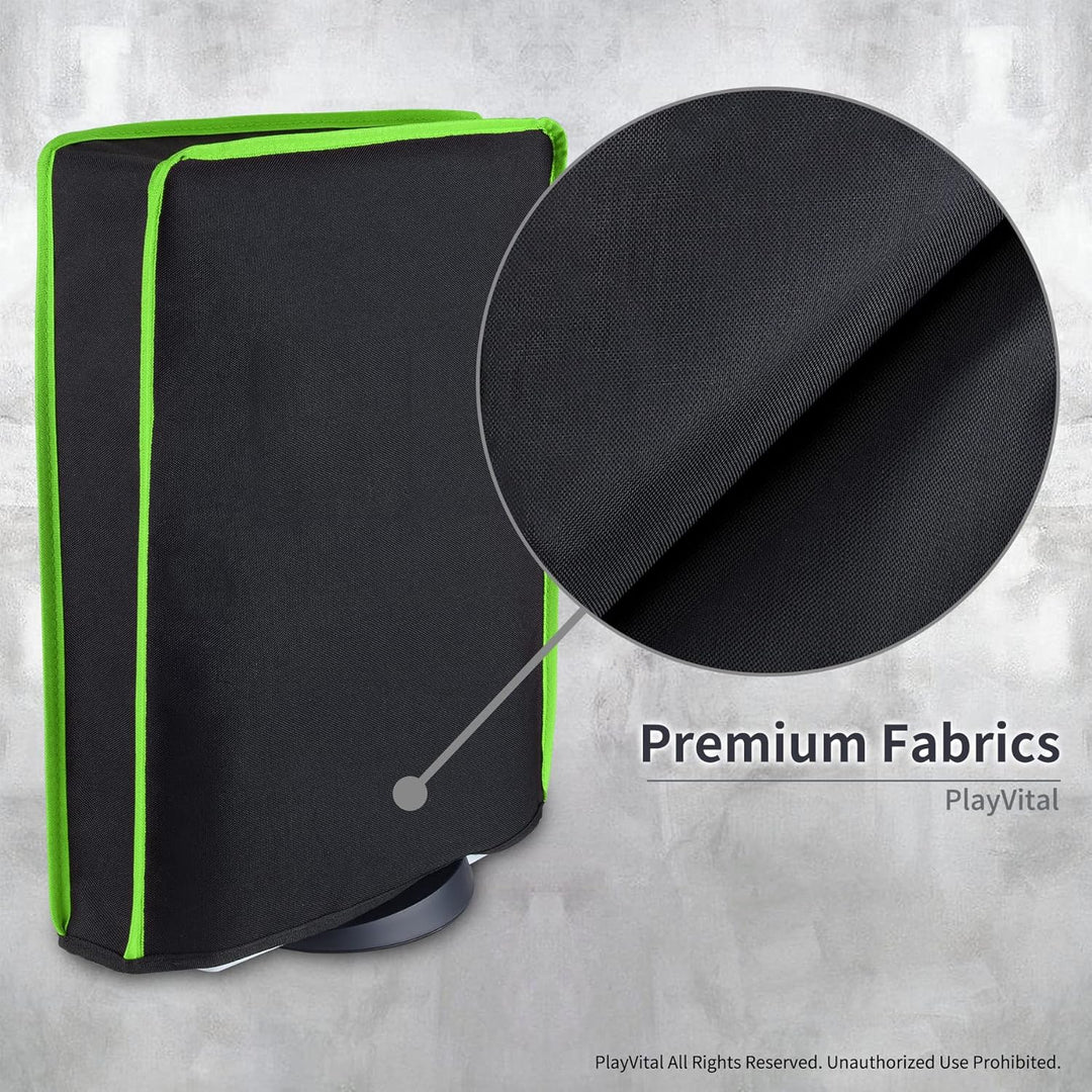PlayVital Staubhülle für ps5,Staubschutze Hülle Spritzwasserdichte Tasche,Schutzhülle Abdeckung Case