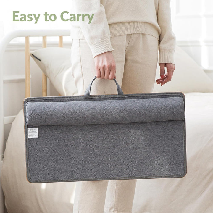 ergomi Laptopkissen Schoss | Homeoffice Kissentablett mit Kissen | Laptoptisch fürs Bett/Couch/Sofa