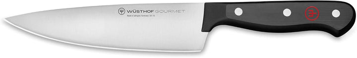 WÜSTHOF Gourmet Kochmesser 16 cm, Schwarz Schwarz 16 cm, Schwarz 16 cm