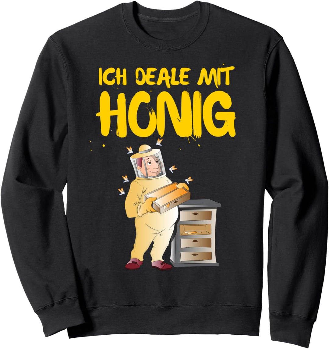 Imker Ich Deale Mit Honig Honigernte Hobbyimker Geschenk Sweatshirt