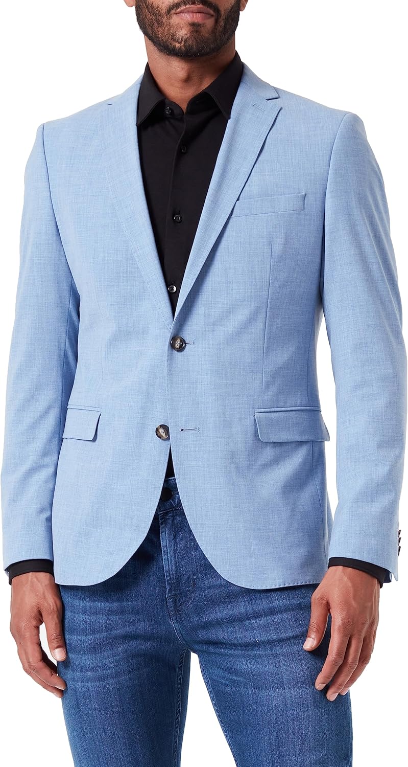 s.Oliver Herren Blazer, 46 52w3 Blau