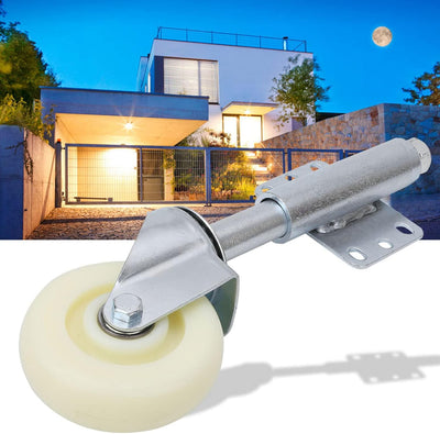 Sprung Rollen Gate Gartentor Metall Laufrollen Torrolle Zauntor Torlaufrolle Für Schwere Tore,4 Nylo