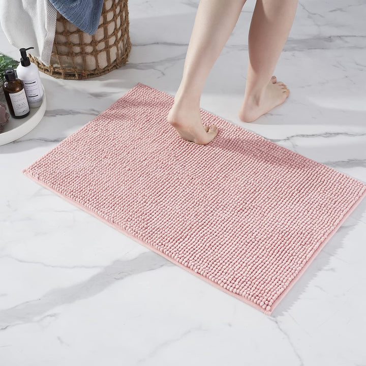 Badematte rutschfest | Als Badteppich Set kombinierbar | Badezimmer-Teppich Bad-Vorleger waschbar au