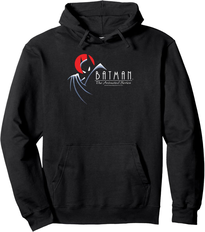 Batman: Animated Series Silhouette Logo Pullover Hoodie