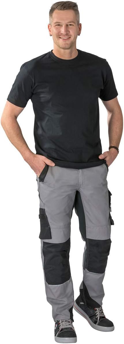 Planam Herren Cargo Norit Herren Bundhose 64 Zink/Schwarz, 64 Zink/Schwarz