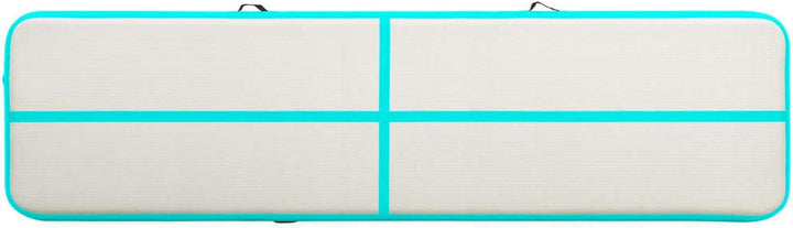 Aufblasbare Gymnastikmatte mit Pumpe, Turnmatte, Gymnastics Mat, Tumbling Matte, Airmatte, 800x100x2