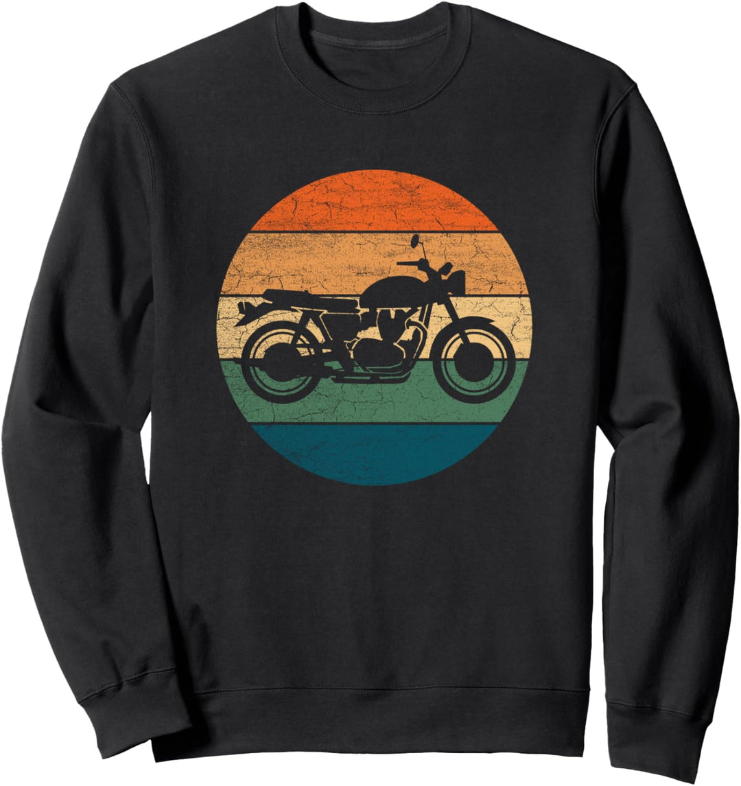 Sunset Vintage Retro Cruiser Bike | Biker Motorrad Sweatshirt