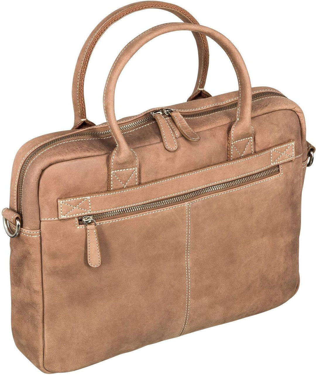 Red Baron Pescara Laptop-Tasche Umhängetasche Businesstasche Messenger-Bag im Vintage Look aus echte