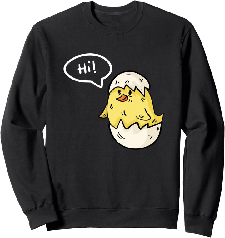 Schwangerschaft Küken Zu Ostern Frühling Schwanger Sweatshirt