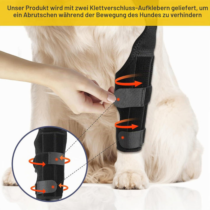 KINBOM Hunde Kniebandage Hinterbein, Hunde Hinterbein Bandage Hunde-ACL-Klammer Hinterbein Hunde-Kni
