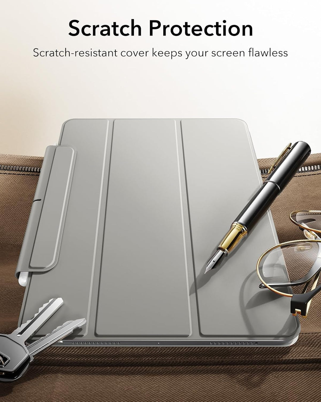 ESR für iPad Air 11 Zoll 2026 Hülle M4/M3/M2, iPad Air 5/4 Hülle (2025/2024/2022/2020) Starke Magnet