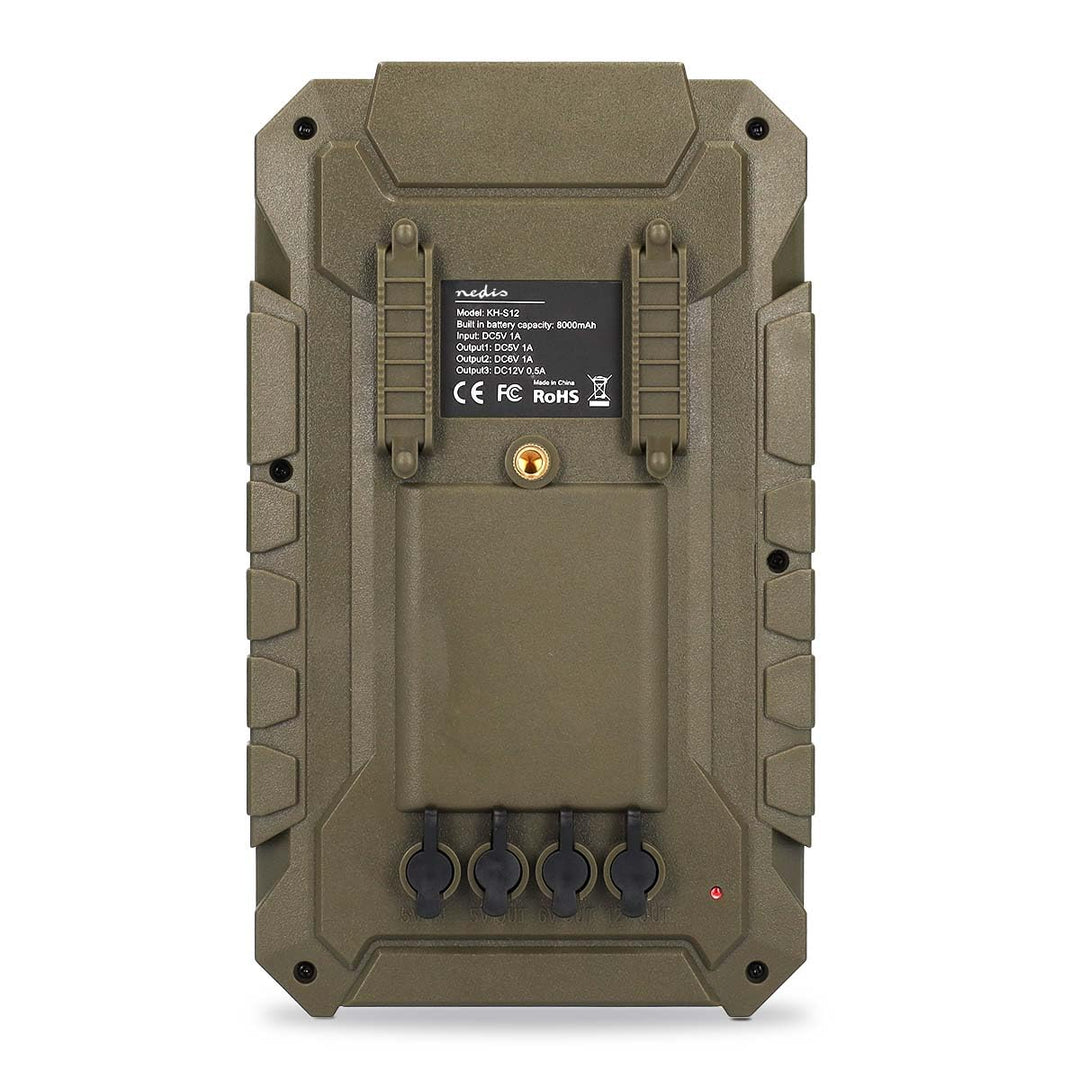 Nedis Sonnenkollektor - 5/6 / 12 V DC - 0.5 A / 1.0 A A - DC Jack - Zubehör für: WCAM130GN / WCAM150