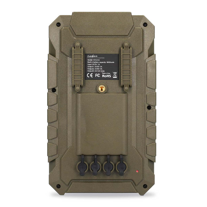 Nedis Sonnenkollektor - 5/6 / 12 V DC - 0.5 A / 1.0 A A - DC Jack - Zubehör für: WCAM130GN / WCAM150