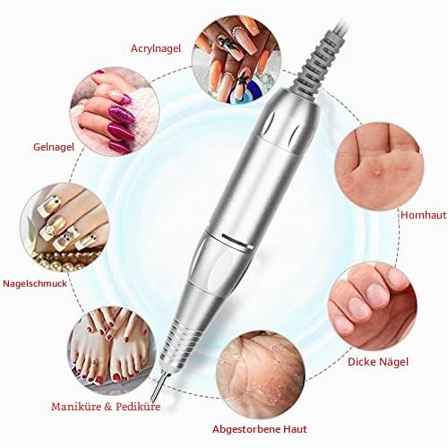 Nagelbohrer Handstück Ersatz 35000 U/min Nail Art Bohrer Handstück Nagelbohrmaschine Stift Elektrisc