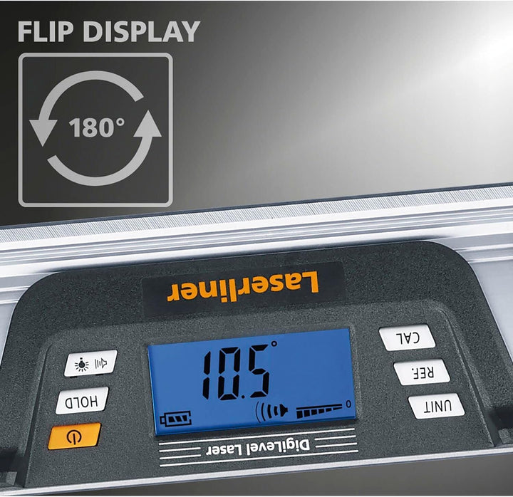Umarex Laserliner DigiLevel Laser G80 Elektronik-Wassewaage (80 cm, Messgerät elektronisch, digitale