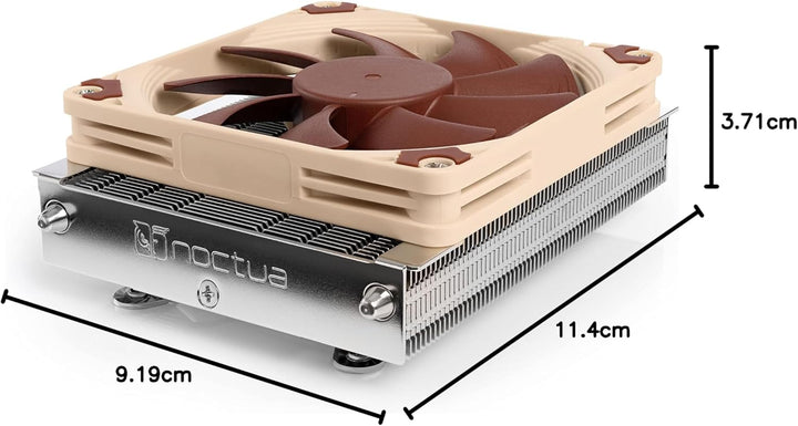Noctua NH-L9a-AM5, Premium Low-Profile Kühler für AMD AM5 (Braun)