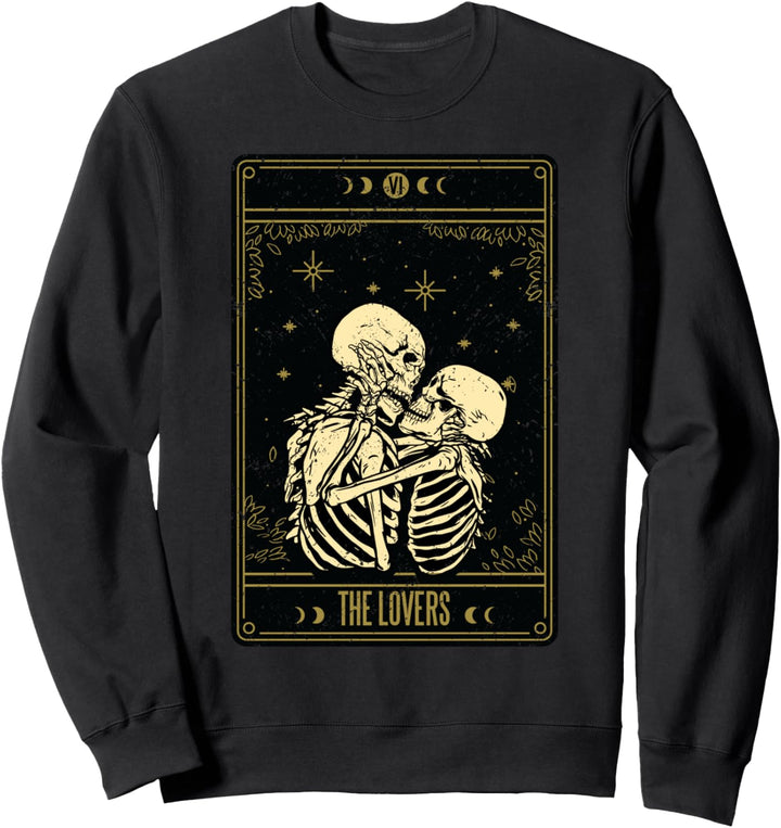 Tarot Cards - The Lovers - Witchcraft - Fortune Teller Sweatshirt