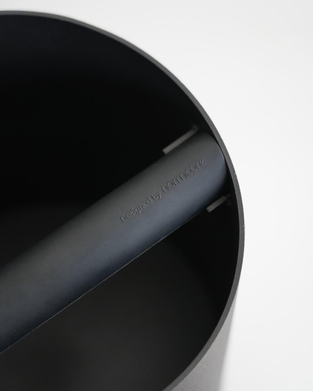 Normcore Espresso-Klopfbox, robuste Klopfbox für Kaffeesatz, abnehmbare Stange und rutschfester Bode