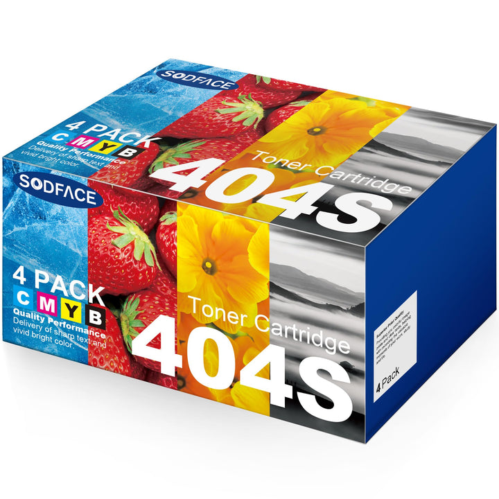 SODFACE CLT-P404C 404S Toner Kompatibel für Samsung CLT-404S für Xpress SL C480W C480FW C48x C480 C4