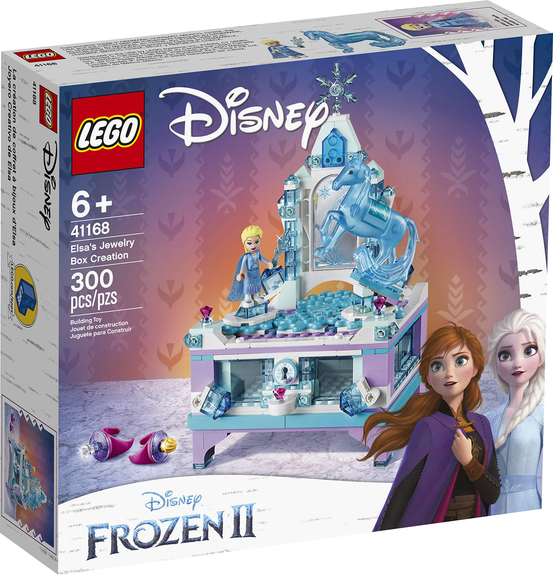 LEGO 41168 Disney Frozen Die Eiskönigin 2 Elsas Schmuckkästchen für Kinder ab 6 Jahre mit ELSA & Nok