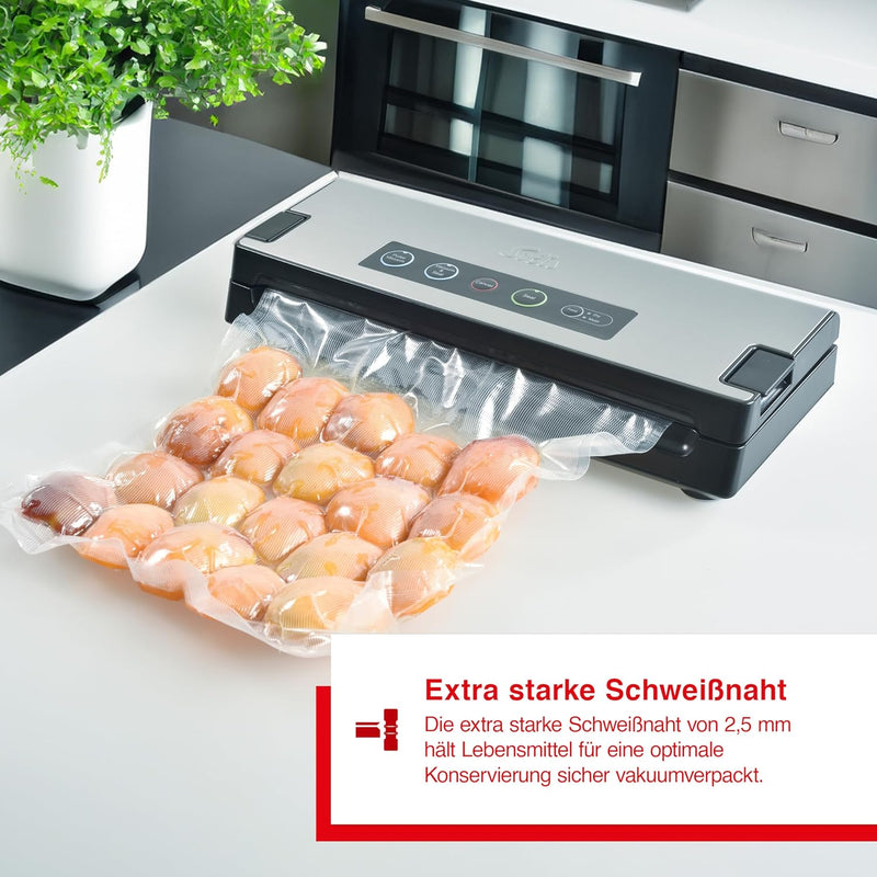 Solis Vakuumiergerät Vac Premium 574 - Einschweissgerät für Lebensmittel - Vakuumierer/Folienschweis
