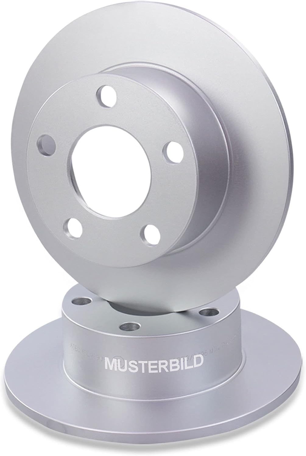 Bremsenset Hinterachse inkl. Bremsscheiben Ø 261 mm Voll + Bremsbeläge Hinten, Passend für MAZDA 323