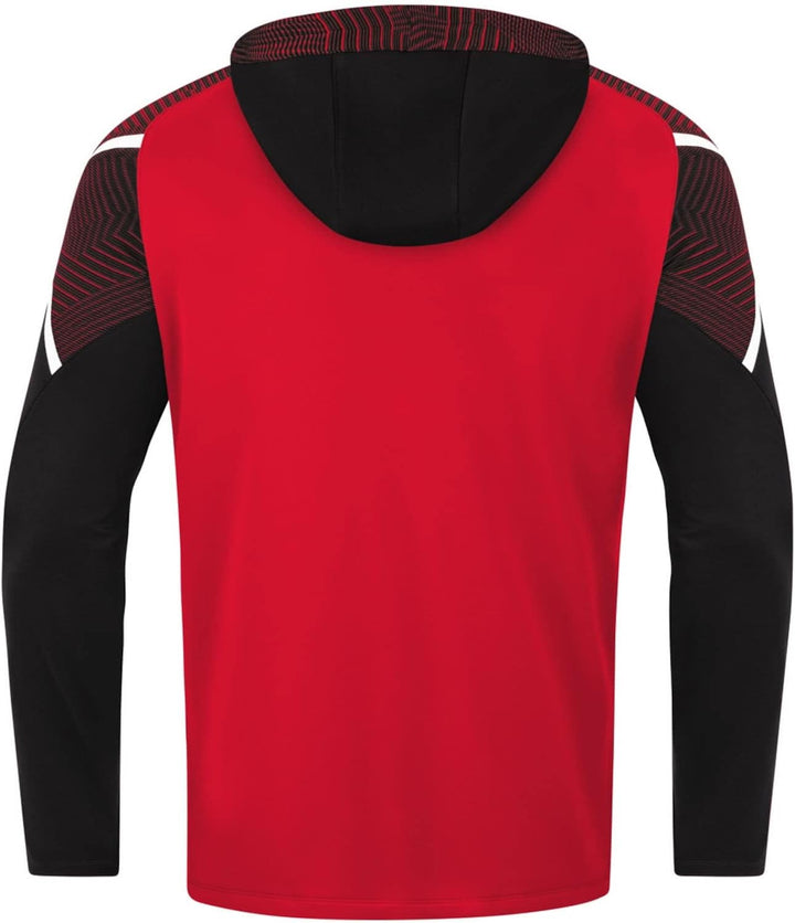 JAKO Damen Kapuzenjacke Performance, Royal/Weiss/Marine, 34, 6897 128 Rot/Schwarz, 128 Rot/Schwarz